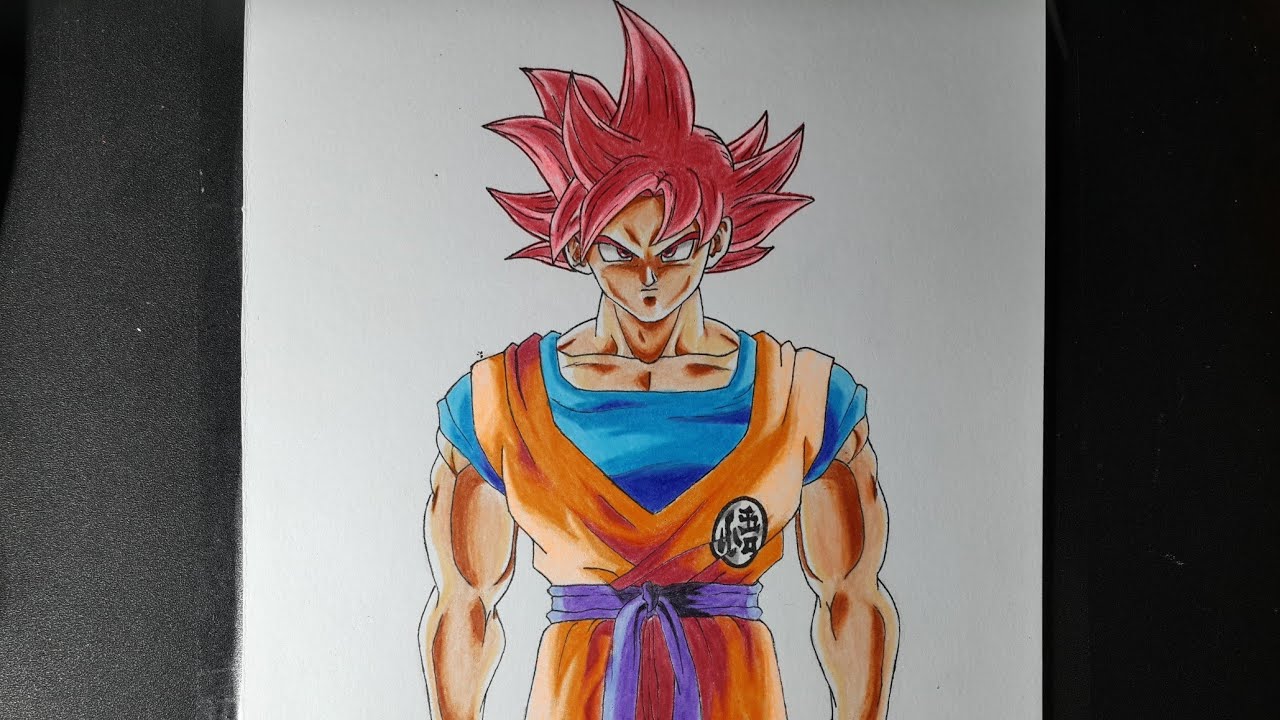 Học vẽ Goku ssj2  HOW TO DRAW GOKU SSJ2 STEP BY STEP  YouTube