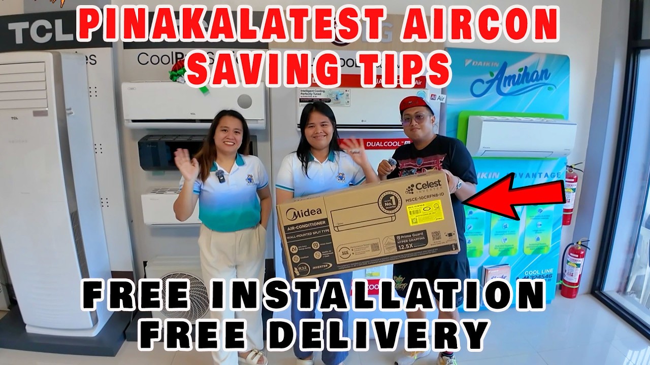 DIRECT BODEGA NG AIRCON TIPID SA KURYENTE | FREE INSTALLATION FREE DELIVERY!