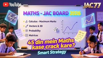 JAC Board 12th Mathematics Blueprint 2026 | Chapter Wise Marks | JAC Maths Exam Pattern 2026