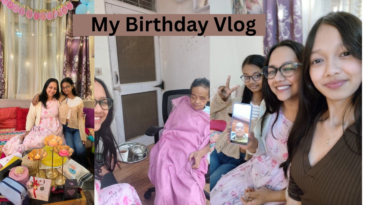 Pokhi and Pari gave me a pleasant surprise| MY Bday Vlog| Life in NRL Township Assam|Hindi Vlog