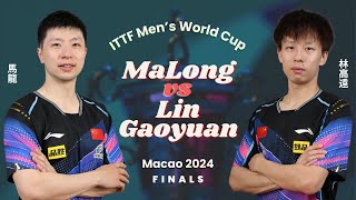 Ma Long vs Lin Gaoyuan (Finals, ITTF World Cup Macao 2024)