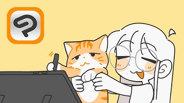 trying animation with Clip Studio Paint