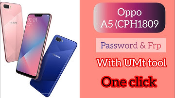 oppo A5 (CPH1809) Password pattern Frp Remove one click umt tool #viralvideo  Remove password frp A5