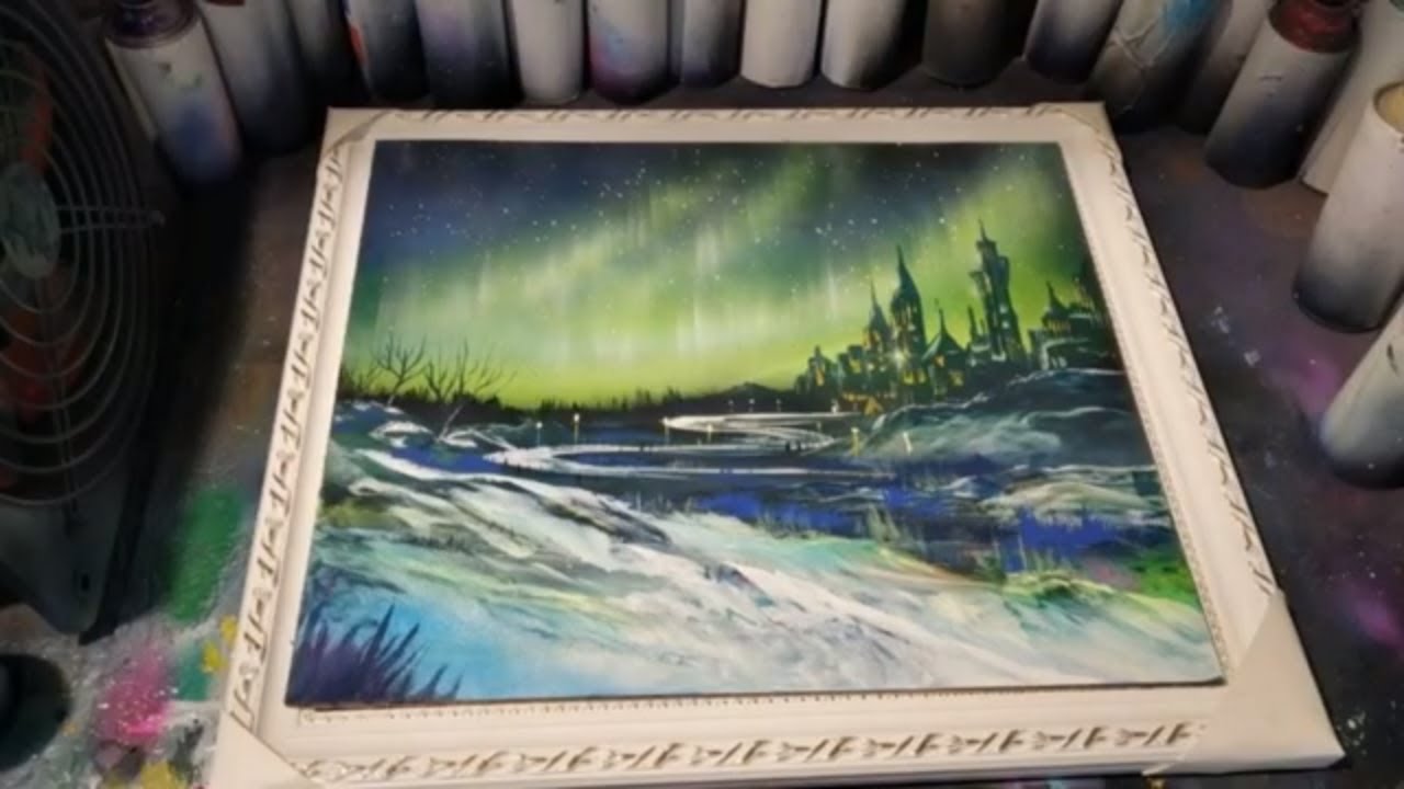 Really Awesome Painting by Cool Art YouTube