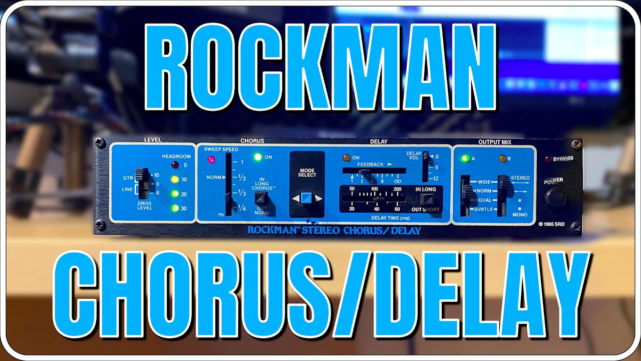 ギター ROCKMAN StereoChorus/Delay Rockman.fr - Rockman Stereo Chorus/Delay Review