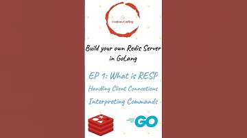 Build your own Redis server in Golang | EP 1 | #coding #golang #programming #interview #engineering