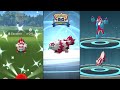 Completing galarian zigzagoon's shiny family Pokemon GO