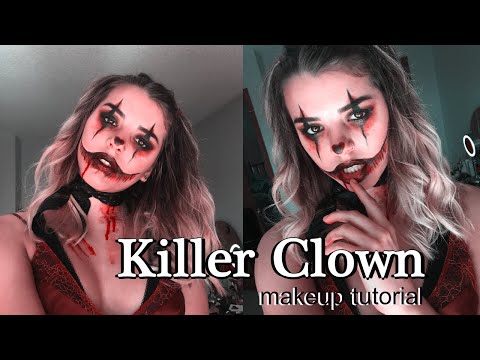 Killer Clown Makeup Tutorial