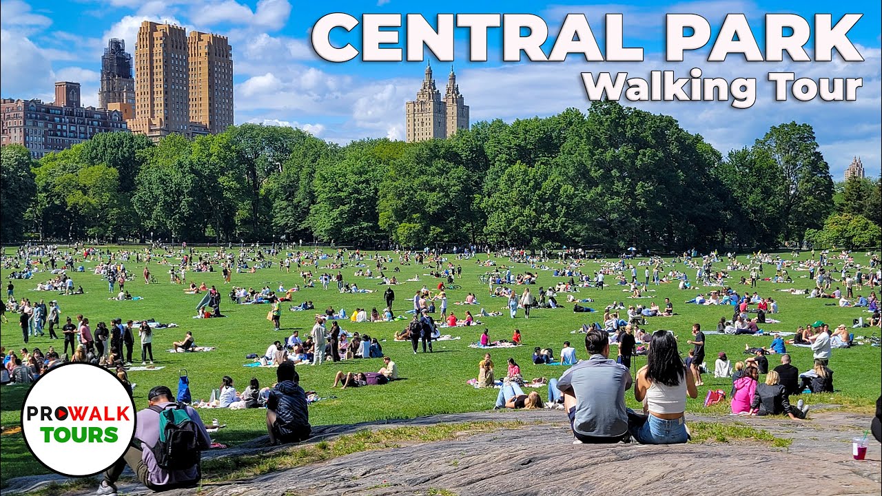 Central Park, New York Walking Tour 4K60fps with Captions - YouTube