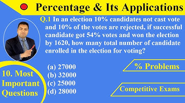 Percentage Tricks/Shortcuts/Formula | Percentage Problems Tricks and Shortcuts | DSSSB, CTET, KVS