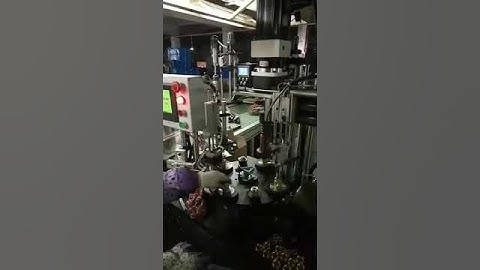 Assembly machine for brass ball valves