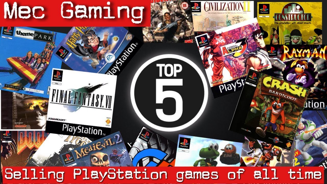 best selling playstation 1 games