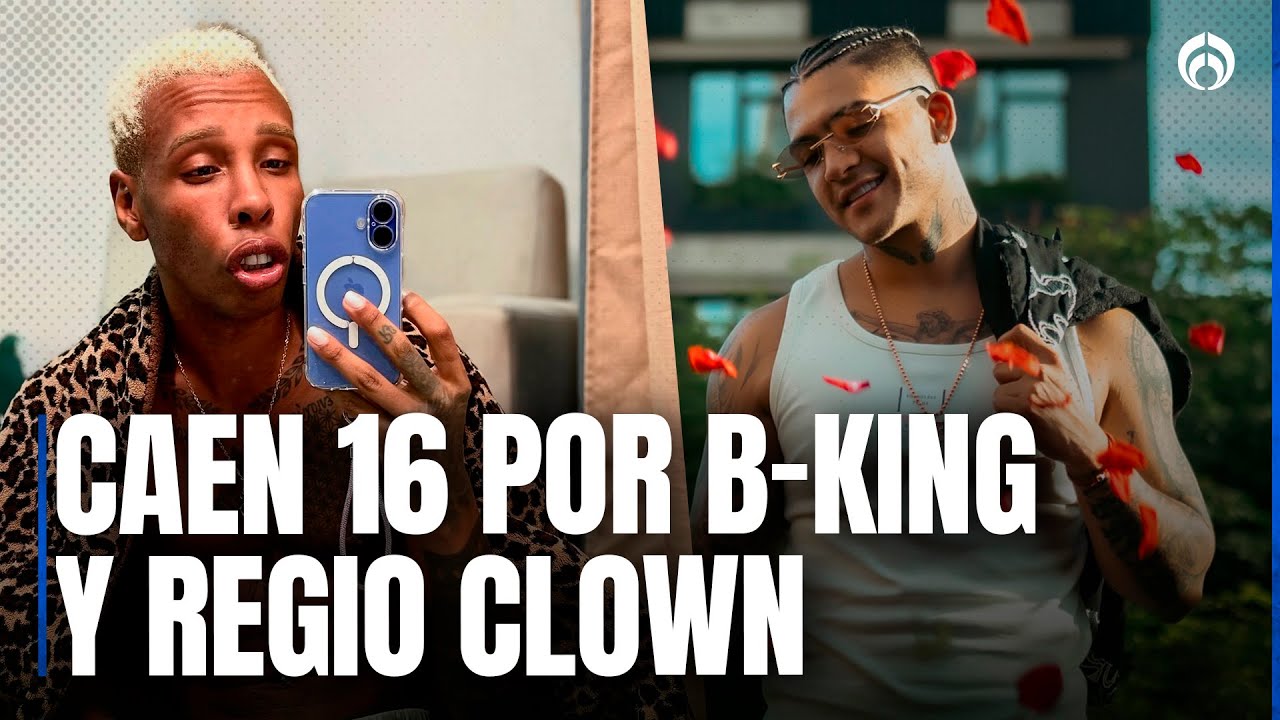 Detienen a 16 implicados por asesinato de B-King y Regio Clown