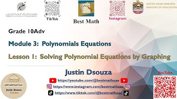 Solving Polynomial Equations by Graphing | Polynomials Equations |