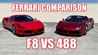 F8 Tributo vs. 488 Spider Visual Comparison | Which one would you choose?