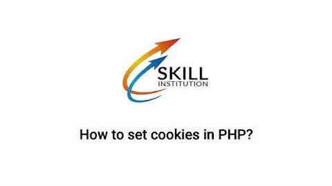 How to set cookies in PHP | Cookies PHP Tutorial