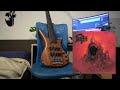 Spirit crusher  fretless 6 string bass cover