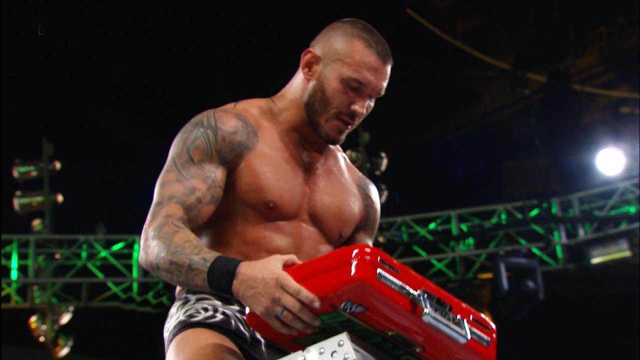 Randy Orton Wins Wwe Money In The Bank Ladder Match Wwe Money In