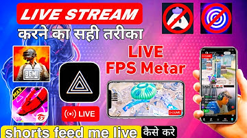 BGMI & free fire ki Mobile Se Live Stream Kaise Karen ? | Full Guide with Best Apps & Settings 2025