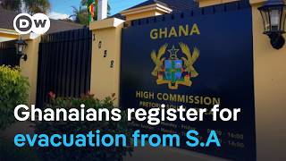 Some Ghanaians register in Pretoria for repatriation amid SA xenophobia