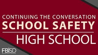 Continuing the Conversation - High School
