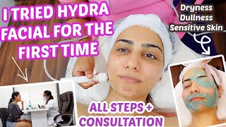 *OMG MY FIRST FACIAL EVER* | FINALLY TRIED HYDRA FACIAL | LOVED THE RESULTS | SIMMY GORAYA