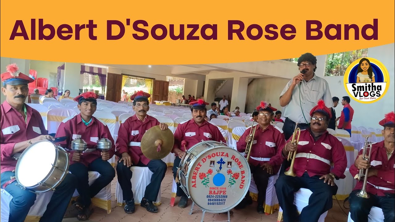 Albert Dsouza Rose BAND| ಆಲ್ಬರ್ಟ್ ಡಿಸೋಜ ರೋಸ್ ಬ್ಯಾಂಡ್ | Bajpe | Smithavlogs