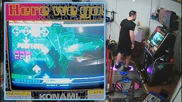 AA+FC (3g) Dynamite Rave heavy SHUFFLE (forgot was on) - all 3 greats in 1st 45 steps.. / DDRMAX2 AC