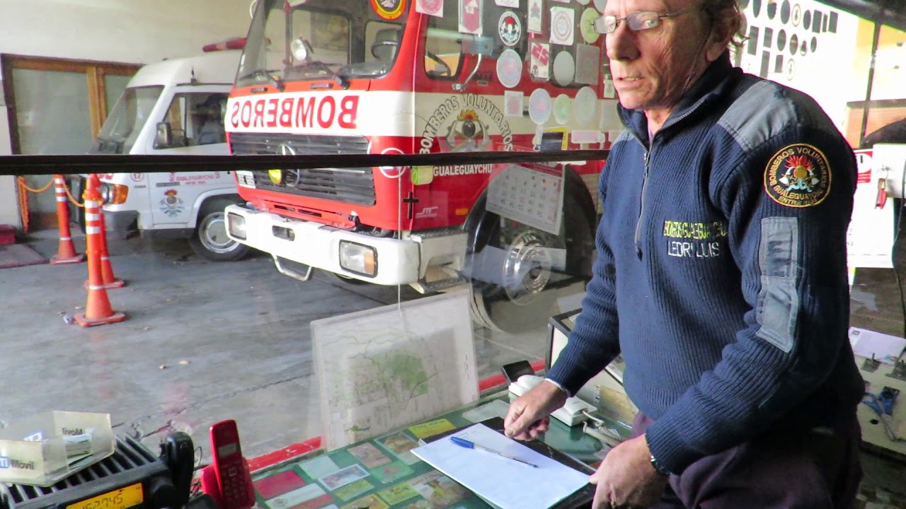 BOMBEROS VOLUNTARIOS GUALEGUAYCHÚ en acción !  . . .
