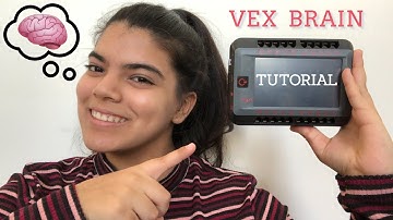 VEX Brain Tutorial! Configure your robot!