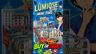 Lumiose City Mini Tins: Buy or Skip? Pokémon TCG Collector Breakdown #pokemon #cards #pokemonchannel