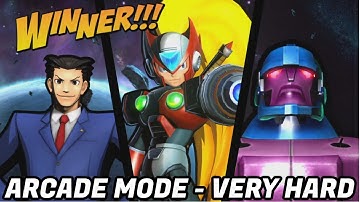 UMVC3 - ARCADE MODE - PHOENIX WRIGHT/ZERO/SENTINEL!