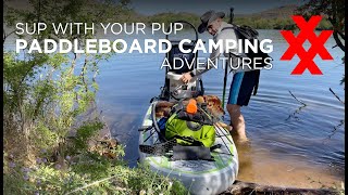 Solo Paddleboard Camping with your Dog  Expand Adventure Options