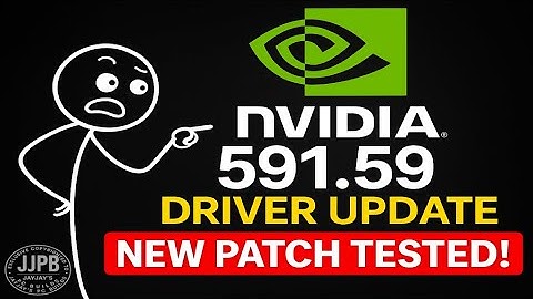 🔥 NVIDIA 591.59 driverupdate: nieuwe patch getest!