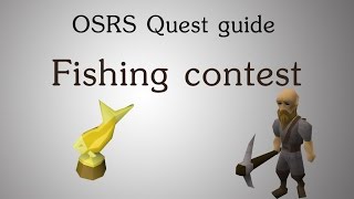[OSRS] Fishing contest quest guide