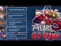 LANCELOT 7 YEARS OLD PRANK!! 7 YEARS OLD PICK LANCELOT | MY TEAM ARE CRYING BECAUSE OF THIS 🤣 | MLBB