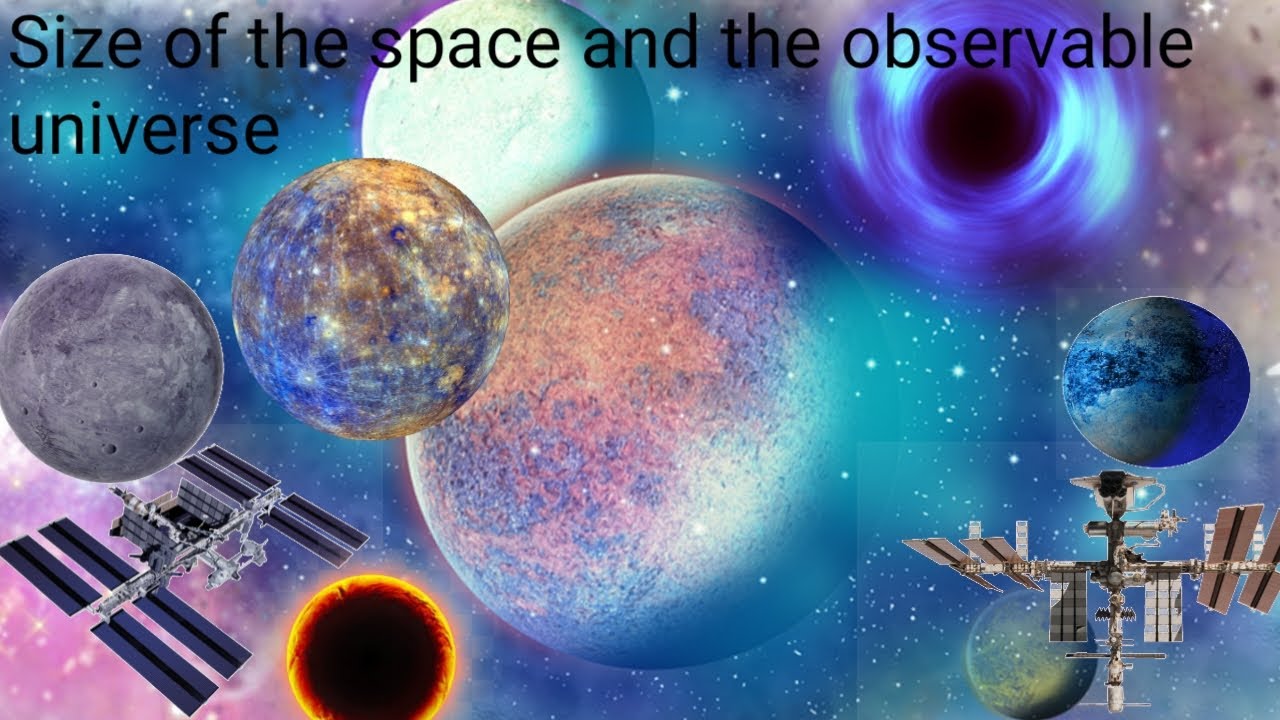The size of space | the observable universe size | Topic Factory ...