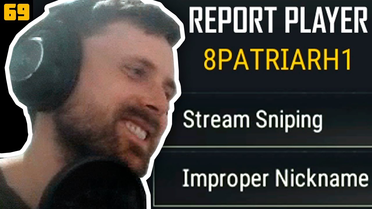 Forsen reported Sniper twice