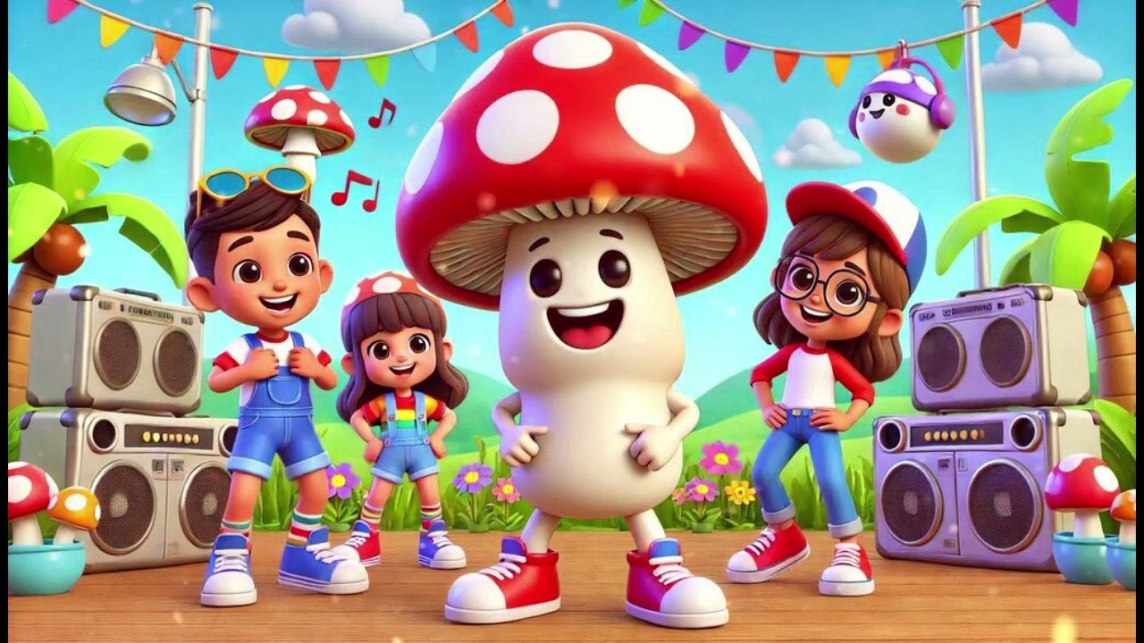 Mushroom Friends Boogie 2: Dance, Groove, and Explore the Fungi Fun!