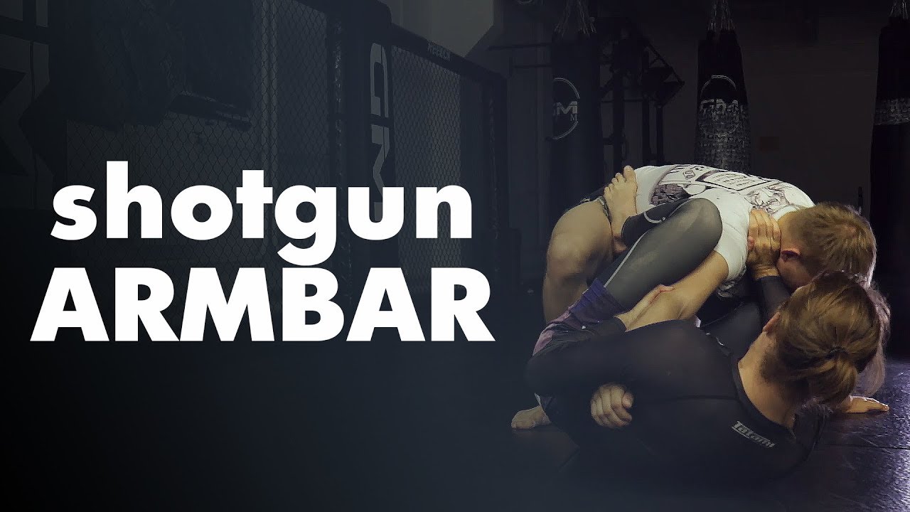 Shotgun Armbar / Прямой рычаг локтя с фиксацией локтевого сустава