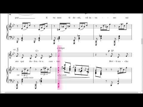 【イタリア近代歌曲楽譜】マッティナータ（朝の歌）変ロ長調