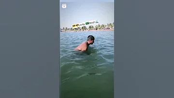 Yanbu Beach Enjoy Sweeming Saudiarabia Like Shear Subscribetomychannel Supportme 