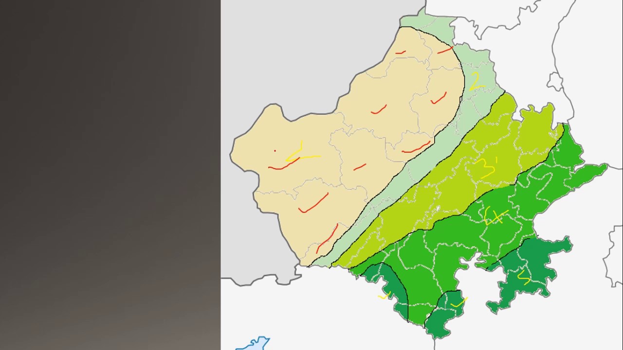 Rajasthan Geography in Hindi राजस्थान की जलवायु Climate YouTube