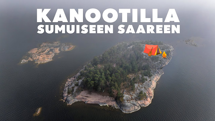 Yö Käärmeluodolla | Melontaretki Kanootilla Helsingissä