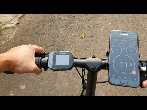 Xiaomi Qicycle - Push button throttle