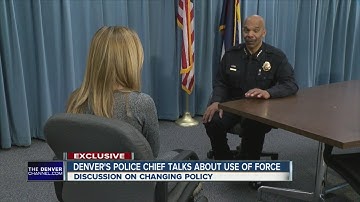 EXCLUSIVE: Denver Police Chief talks about new use of force recommendations