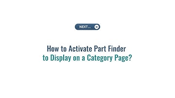 How to Activate Part Finder to Display on Magento 2 Store front? M-Connect Media