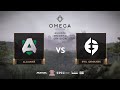 Alliance vs Evil Geniuses, OMEGA League: Europe, bo3, game 1 [Adekvat & Mortalles]