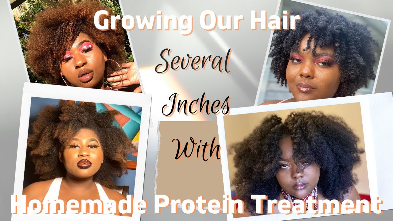 ЛУЧШЕЕ ГЛУБОКОЕ КОНДИЦИОНИРОВАНИЕ + ПРОТЕИНОВОЕ УХОД ДЛЯ НАТУРАЛЬНЫХ ВОЛОС 4C | КАК МЫ ОТРАСТИЛИ ...