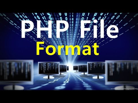 PHP फ़ाइल स्वरूप, अपनी पसंद में फ़ाइल की अनुमति दें
